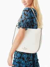 Kate Spade Lexy Shoulder Bag Cream White Leather Large Hobo K4659 NWT $399 FS - £116.53 GBP