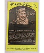 Original Authentic BROOKS ROBINSON Signed Autograph HOF Plaque Postcard ... - €42,97 EUR