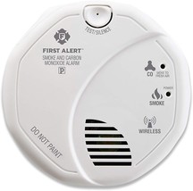 First Alert Battery Powered Z-Wave Smoke Detector &amp; Carbon, 2Nd Generation - $51.99