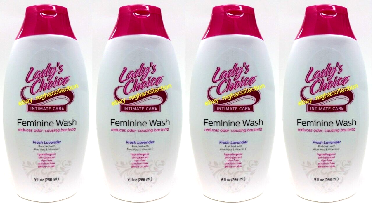 LOT 12 x FEMININE WASH FRESH LAVENDER LADY&#39;S CHOISE INTIMATE CARE w/ ALO... - $59.39