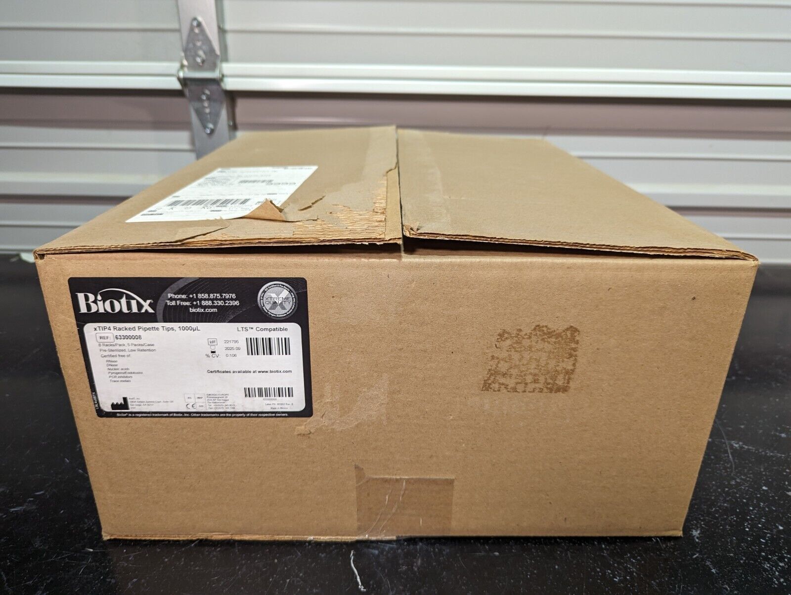 Biotix xTIP4 1000uL Sterile Racked Rainin LTS Pipette Tips 63300008 Case... - $247.50