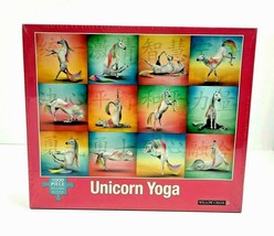 Willow Creek Unicorn Yoga Jigsaw Puzzle 1000 Pieces 2018 NEW SEALED  - $23.08