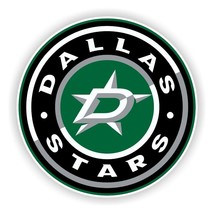 Dallas Stars Round  Precision Cut Decal / Sticker - £2.70 GBP+