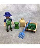 Playmobil Farmer w/ Animal Food - $7.83