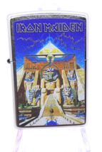 Iron Maiden Powerslave Authentic Zippo Lighter Street Chrome - $32.99