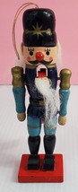 Vintage Wooden Hand painted Nutcracker Soldiers Christmas Ornaments - £5.50 GBP
