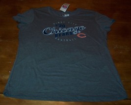 Women&#39;s Teen Chicago Bears Nfl Football Windy City T-Shirt Xl New w/ Tag - £15.50 GBP