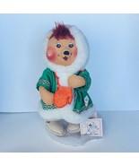 Annalee Doll vtg Creepy toy figure anthropomorphic Eskimo Inuit Teddy Be... - £31.54 GBP