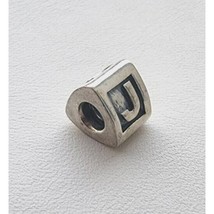PANDORA ALE AUTHENTIC 925 STERLING SILVER ALPHA INITIAL LETTER AT - $36.04