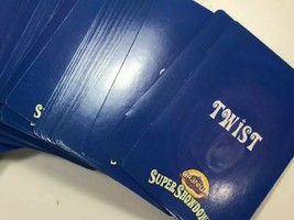 Cranium Super Showdown Game 100 Blue Twist Play Cards Replacement Piece ... - £5.69 GBP