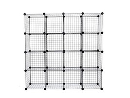 Assembling Metal Wire Cube Storage Shelf Organizer Shelves Indian Made for Home - £388.21 GBP