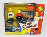 The Simpsons World Of Springfield, Interactive KBBL Environment w/ Marty... - $21.46