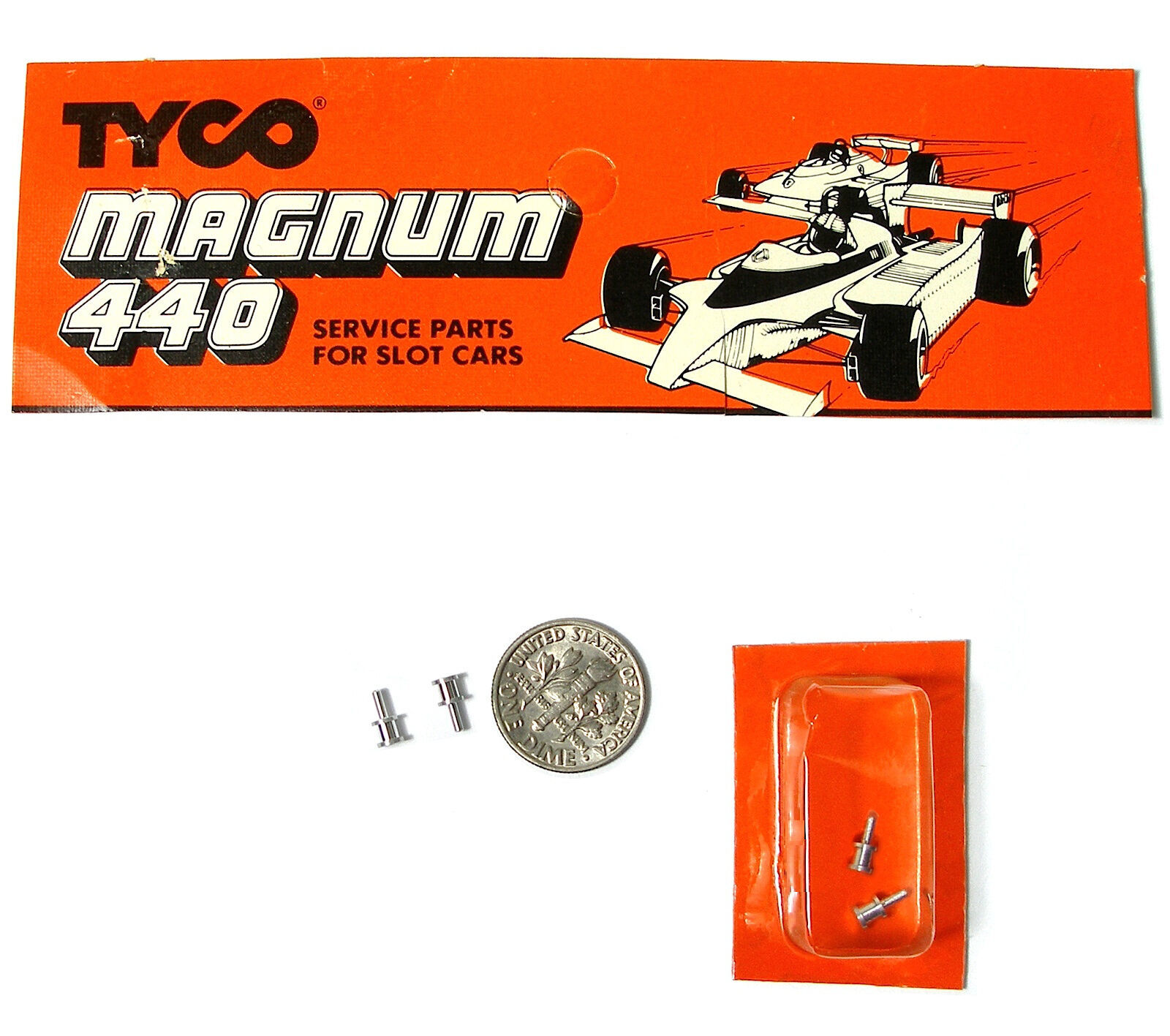 2 TYCO 440 Magnum 440-X2 +HO Slot Car Chassis SHORT ALUMINUM GUIDE PINS ... - $1.49