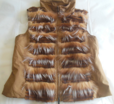 Per Se  Brown Vest Size 14 - $163.35