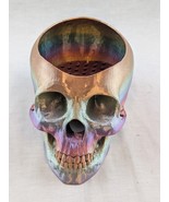Halloween 3D printed Gradient Skull  Planter Bowl Multi-Color 7” X 5.5” - $362.91 MXN