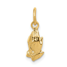 14k Praying Hands Charm XR770 - £71.21 GBP