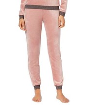 Alfani Womens Sleepwear Velvet Pajama Pants, X-Large, Rosy Blush - $29.05