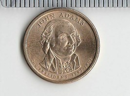 2007 D John Adams Presidential Dollar - £2.38 GBP