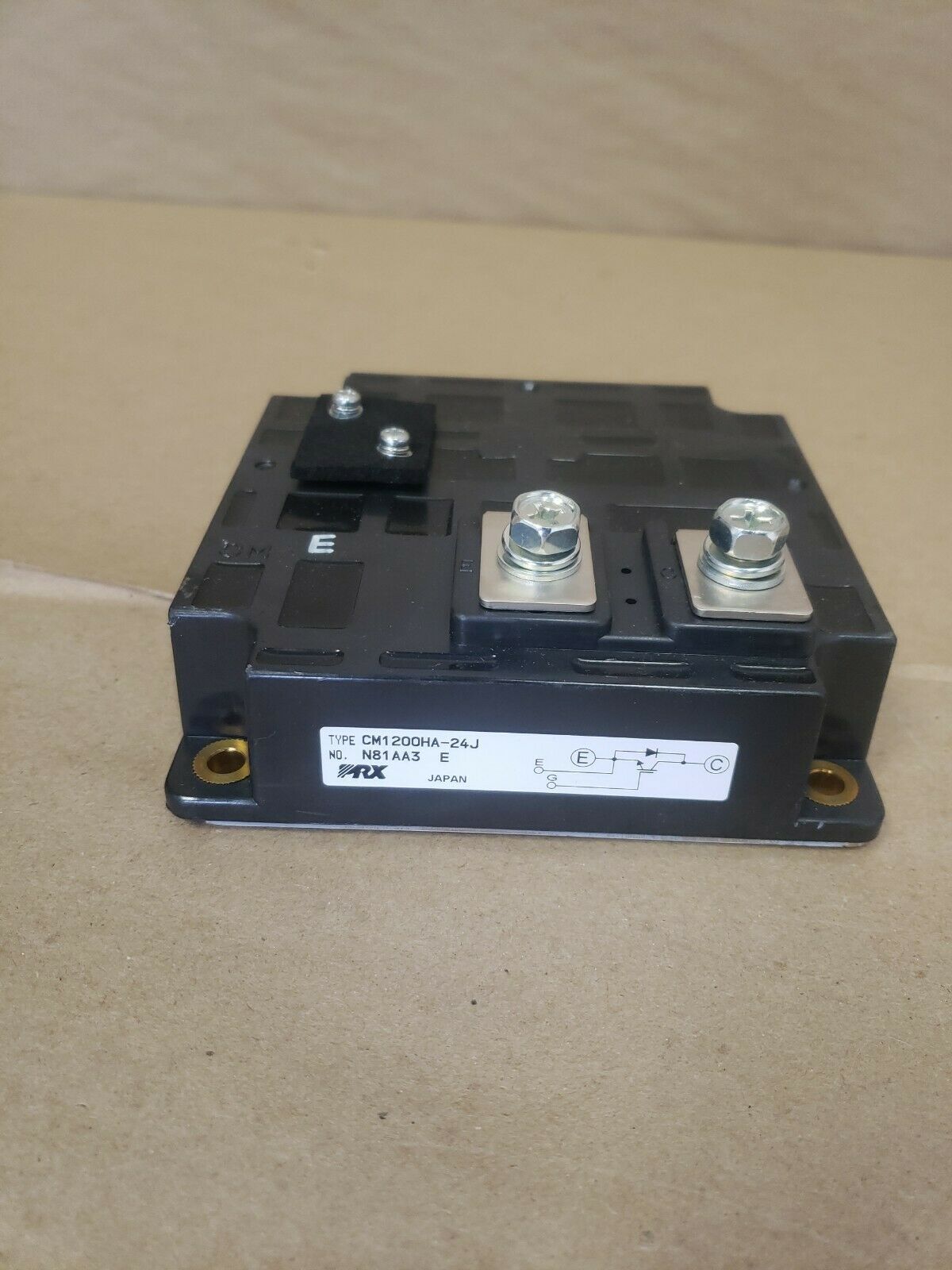 New Mitsubishi CM1200HA-24J IGBT POWER BLOCK TRANSISTOR MODULE - $215.00