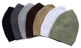 Islamische muslimische Strickmütze Kufi Topi Gebetsmütze Taqiyah Takke... - £43.67 GBP