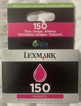 Lexmark 150 Magenta Ink Cartridge 14N1609 Sealed Retail Box S315 S415 S515 S615 - $18.18