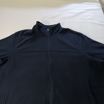 Starter RM33437B Full Zip Pockets Men's Blue Jacket Long Sleeve Sz 2XL Chest 58" image 9