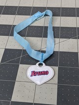 Bruno Plush Collar Replacement Blue Stuffed Animal Toy - £11.78 GBP