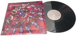 Christmas Bells Holiday Hand Bell Choir and  Gold Harp Strings Vinyl LP ... - £13.31 GBP