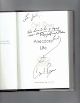 My Anecdotal Life : A Memoir by Carl Reiner (2003, Hardcover) Signed DEC... - $499.01