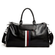 Men&#39;s Handbag Single Shoulder Crossbody Leather Official Document Travel Bag Per - £54.72 GBP