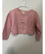 Victoria’s Secret Country Cotton Collection Pink Cropped Sleep Sweater S... - $34.99