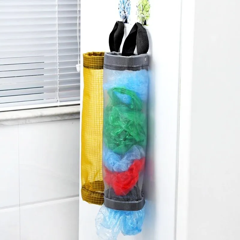 House Home House Home Grocery Bag Holder Wall Mount Plastic Bag Holder Dispenser - £20.09 GBP