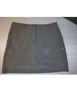 ZENERGY BY CHICOS WOMENS STYLISH GOLF SHORTS BLACK 36 WAIST W/ SHORTS LINER - $353.50 MXN