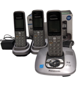 Panasonic KX-TG6433 Cordless Phone Set Conferencing Call Block Answering... - £17.56 GBP