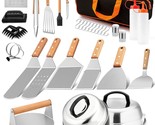 24Pcs Griddle Accessories Kit, Stainless Steel Spatula Tools For Teppany... - $68.39