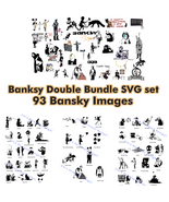 Bansky Double Bundle svg Set - $11.09 CAD