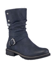 Gc Shoes Womens Bailey Boots, 9M, Navy - $111.27