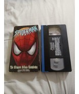 Spider-Man The Ultimate Villain Showdown Animated Cartoon VHS 2002 FREE S/H - £6.76 GBP