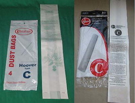 Genuine Hoover Type C Convertible Upright Vacuum Bag Style 43651050, 4010003C, 4 - £6.38 GBP