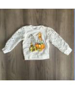 NEW Boutique Pumpkin Gnomes Girls Crochet Sleeve Shirt - £5.09 GBP