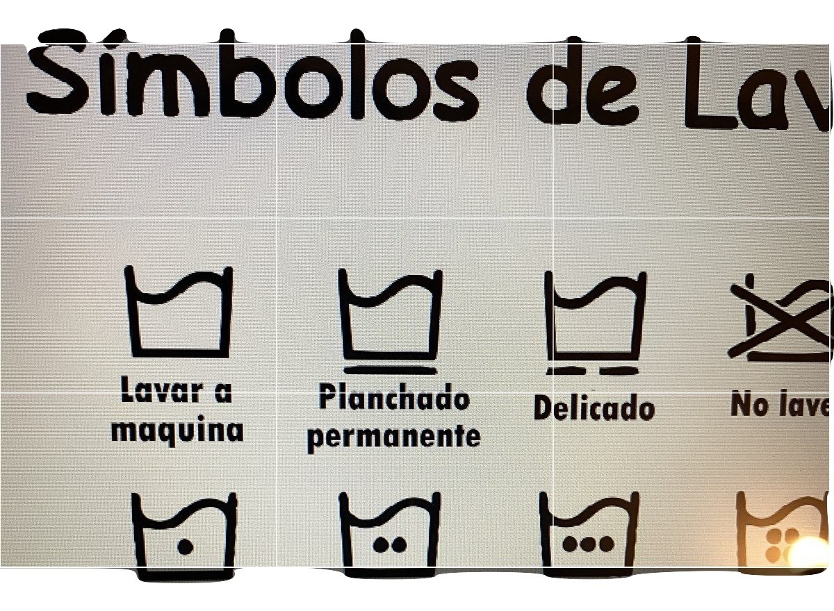 Laundry Symbols Sign In Spanish for Laundry Instant Download