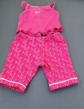 VTG American Girl Today Pink Heart Print PJs Pajamas Retired - £13.36 GBP