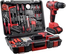 jar-owl 21V Max Cordless Drill/Driver Kit, Brushless, Tool Set with Drill and - £108.23 GBP