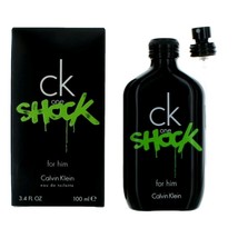 CK One Shock by Calvin Klein, 3.4 oz Eau De Toilette Spray for Men - £40.76 GBP