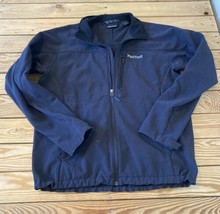 Marmot Men’s Full zip Soft shell jacket size L Black HG  - £28.89 GBP