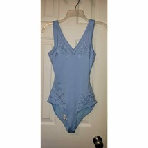 New Free People Movement Look Alive Leotard Bodysuit Embroidered Cutwork... - $40.50