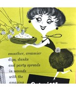 x4 1960 Mid Century Modern Osterizer Recipe Ads / Pamphlets - Lot B - £23.32 GBP