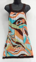 B. Smart Juniors Women&#39;s Dress Party Bold Print Halter Neckline Lined Si... - $11.39