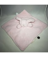 Blankets &amp; Beyond Pink Bunny Lovey Security Blanket 14&quot; x 14&quot; EUC - £12.00 GBP