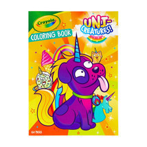 Crayola Uni-Creatures Coloring Book (64 Pages) - £7.79 GBP